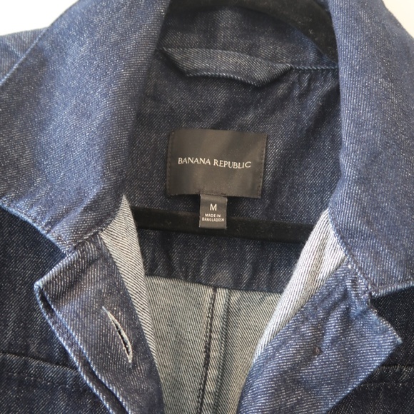 BANANA REPUBLIC DENIM UTILITY JUMPSUIT - Picture 3 of 4